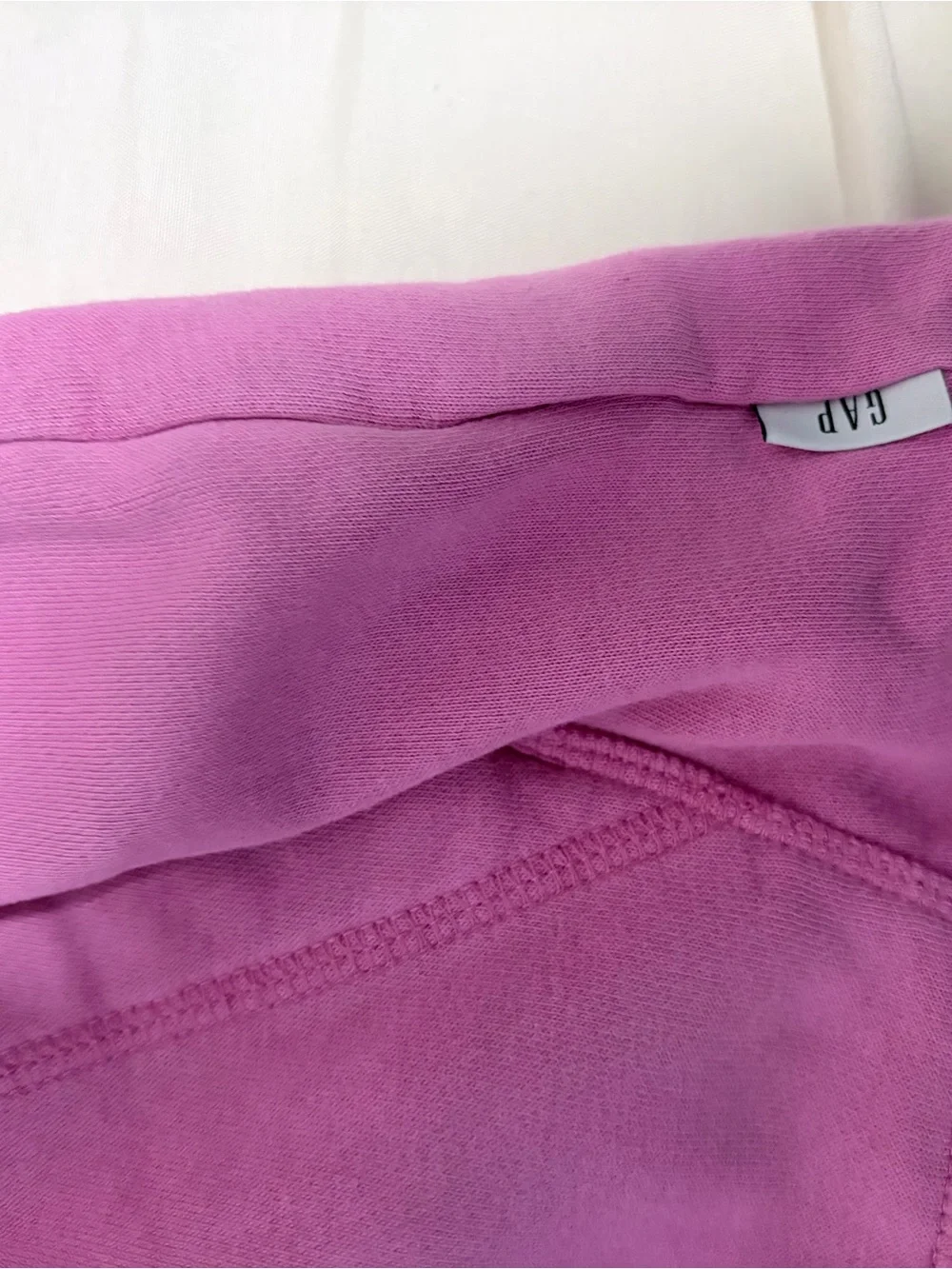 GAP Pink Hoodie with Yellow Smiley Logo